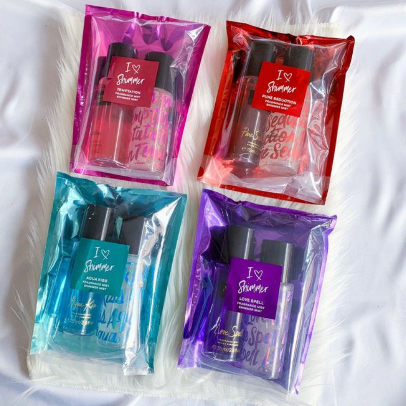 Parfum Victoria's Secreat Travel Set Isi 2 /VICTORIA SECRET PARFUM SET /PARFUM SET VICTORIA'S SECRET 75ML