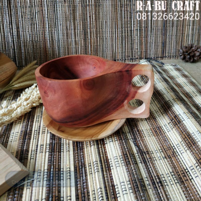 

Promo (K035) Cangkir Kuksa Kayu Mahoni 10cm|Souvenir|Hadiah|Kado|Hampers|Properti Foto|Minum|Kopi|Teh