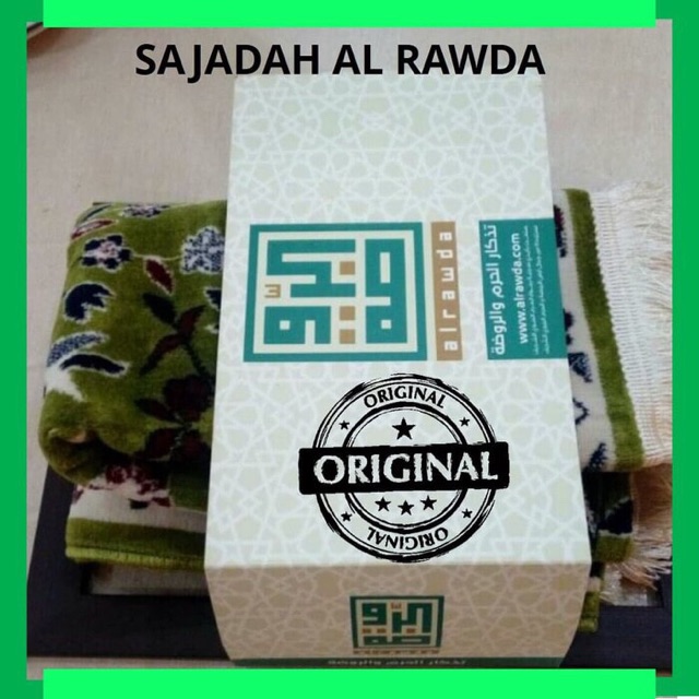 PRIGINAL Sajadah AL RAWDA