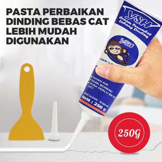 [TERMURAH] Krim Penambal Lubang Dinding