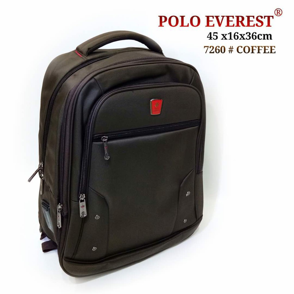 Tas Ransel POLO EVEREST LPE7260-COFFEE