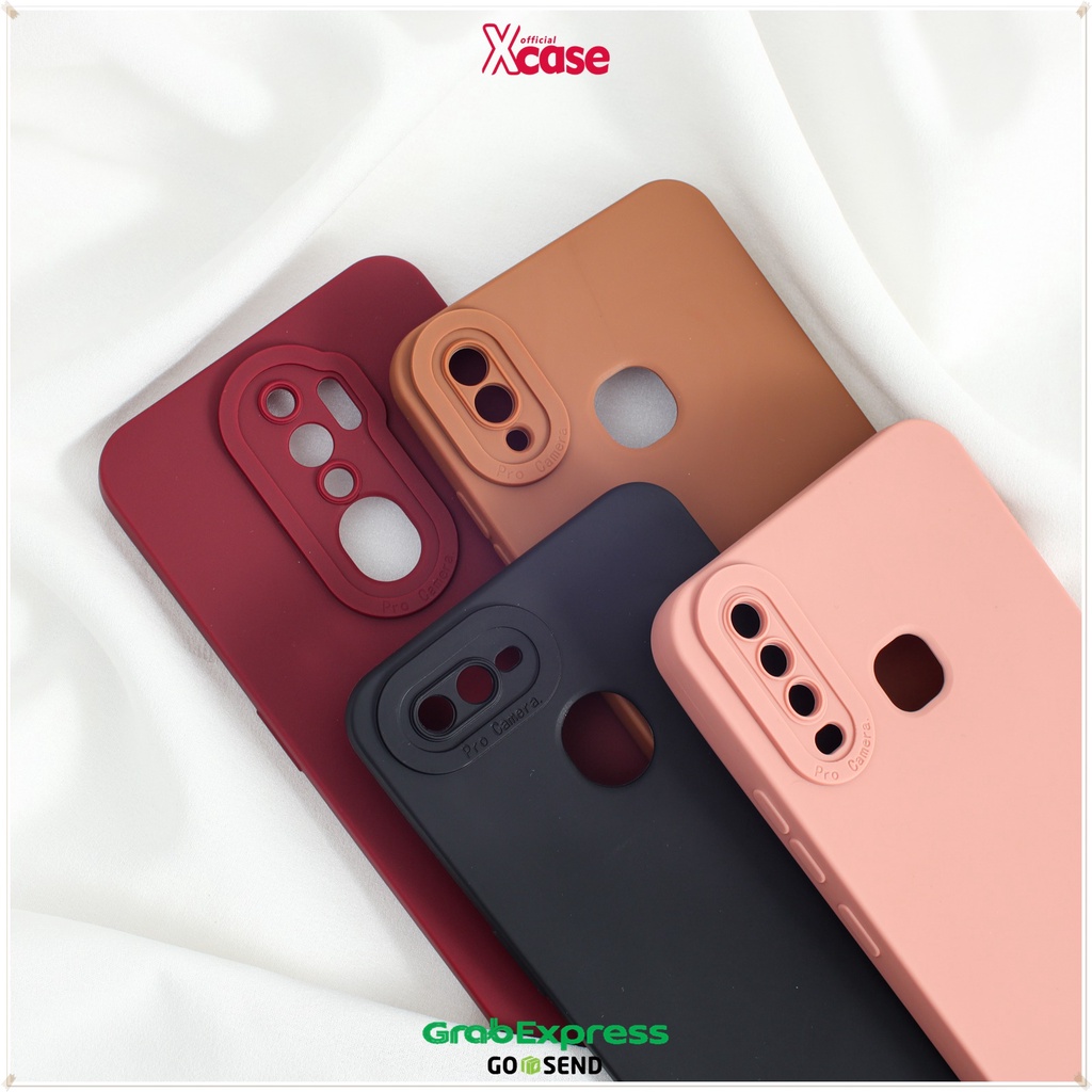 ProCamera Vivo Y91 Y12 Y12S Y20 Y91C Y30 Y50 Y21 Y21S - Silicone Matte Edge Case