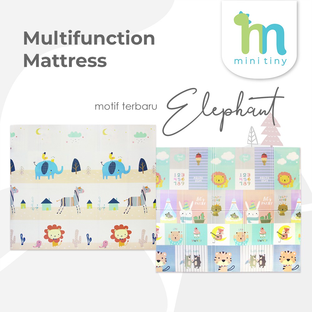 Castle - Minitiny Playmat 180x200 - Karpet Mini tiny Waterprof - Matras Bayi