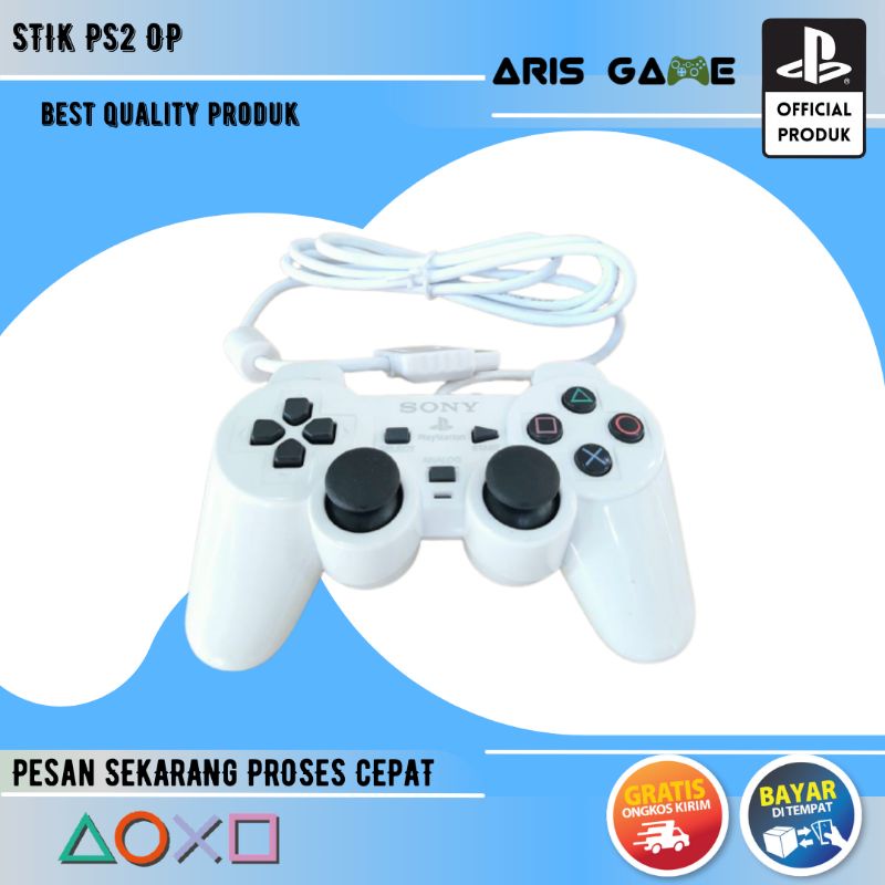 stick ps 2 stik ps 2 original ps2 putih
