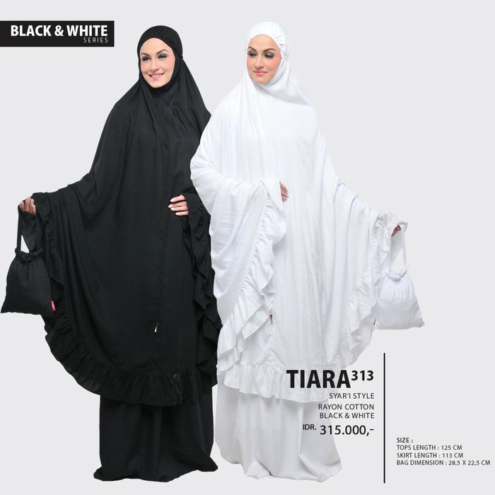 TERLARIS MUKENA TATUIS SYARI PUTIH POLOS CANTIK ADEM TRAVEL JUMBO MURAH ORI 313