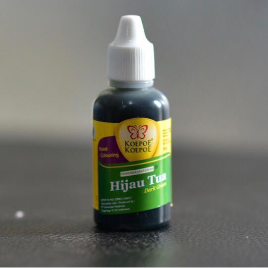 

Koepoe Pewarna Hijau Tua 30ml