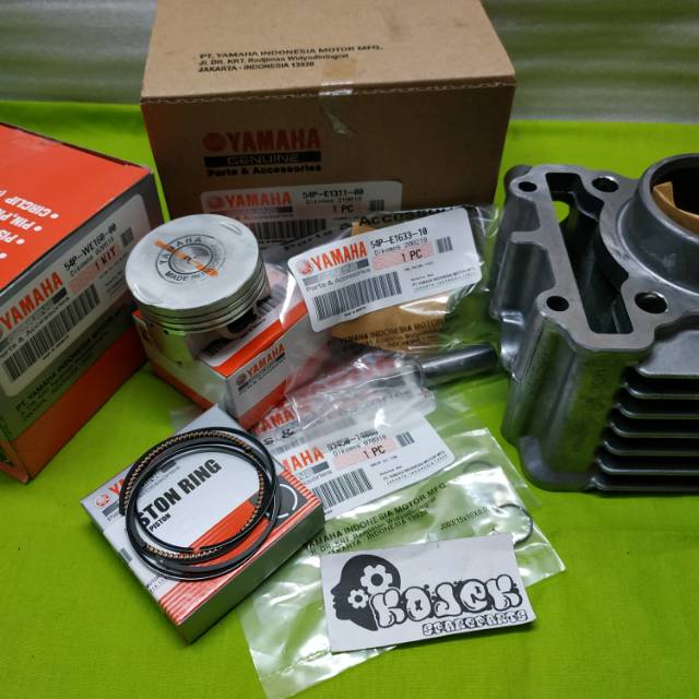 Blok seher piston mio J soul GT mio GT Xride fino fi  set original asli ori yamaha