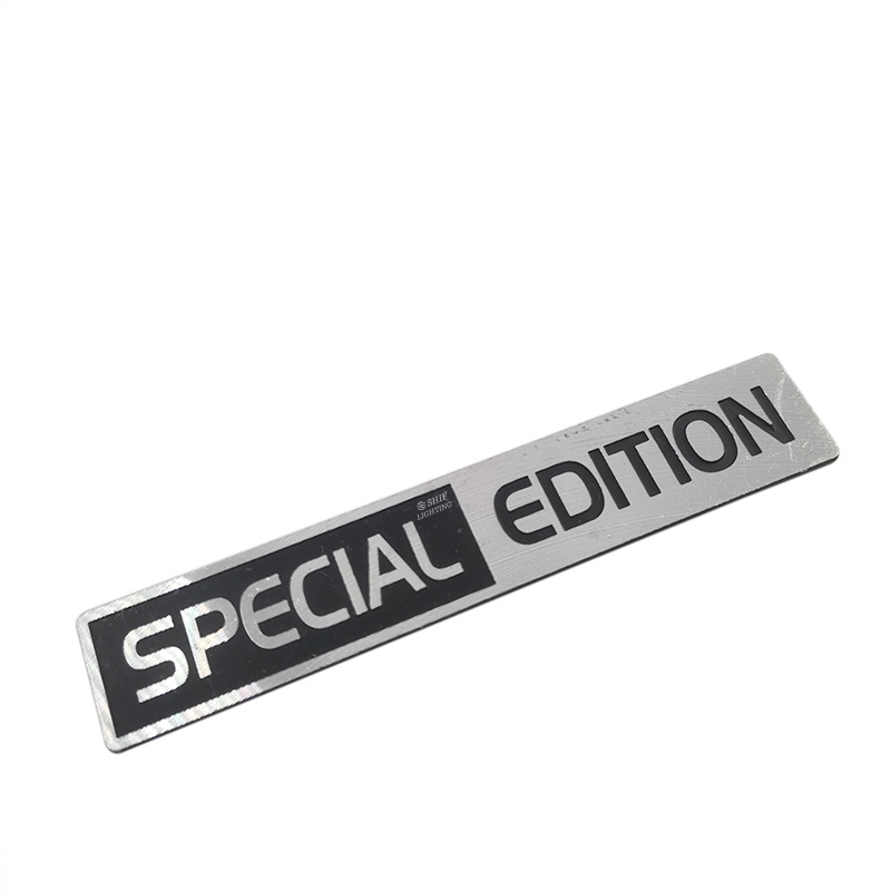 1pc Stiker Emblem / Badge Logo Mobil Universal Edisi Spesial Bahan Metal