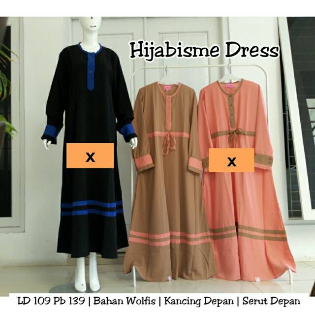 Hijabisme dress wolfis