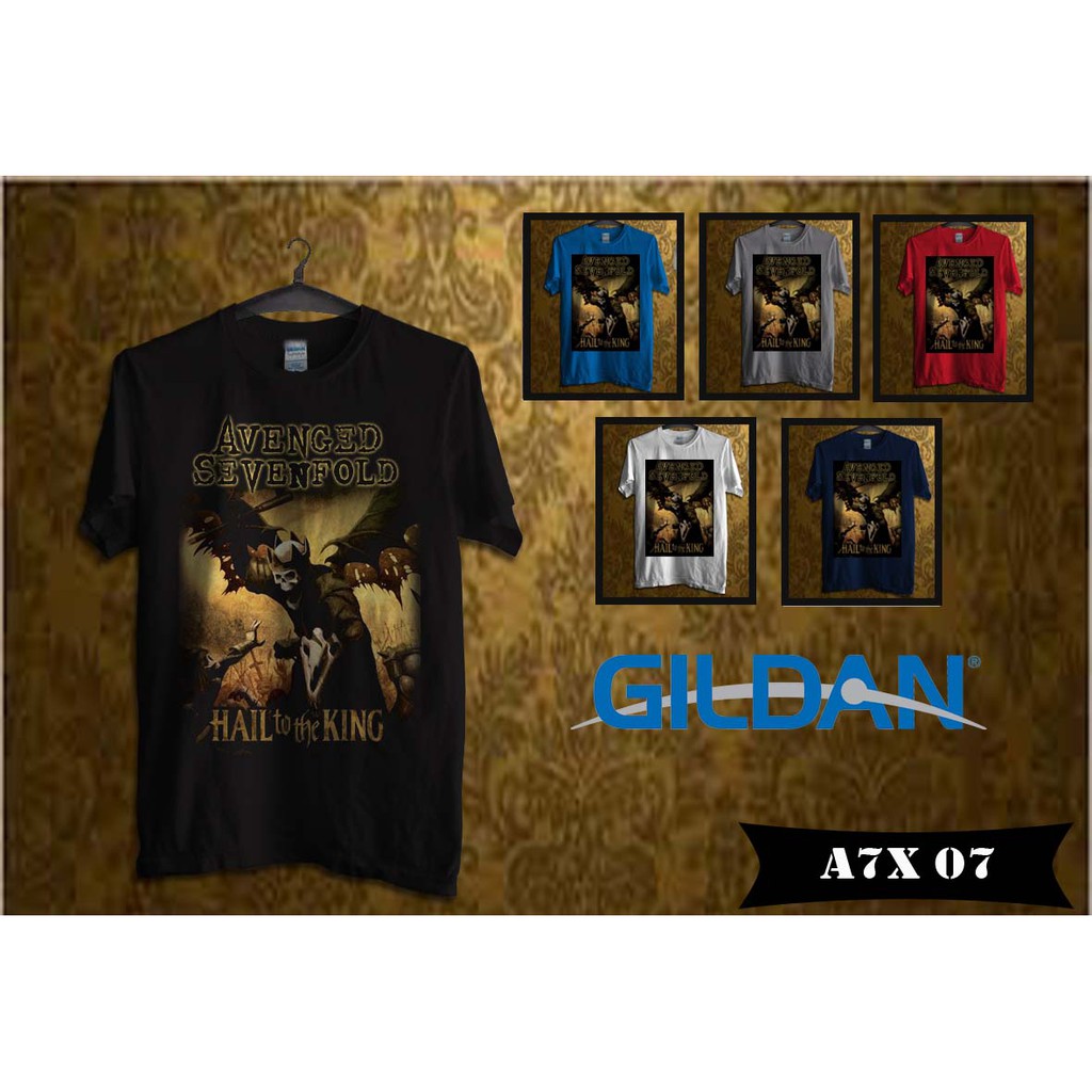 kaos avenged sevenfold original gildan a7x07