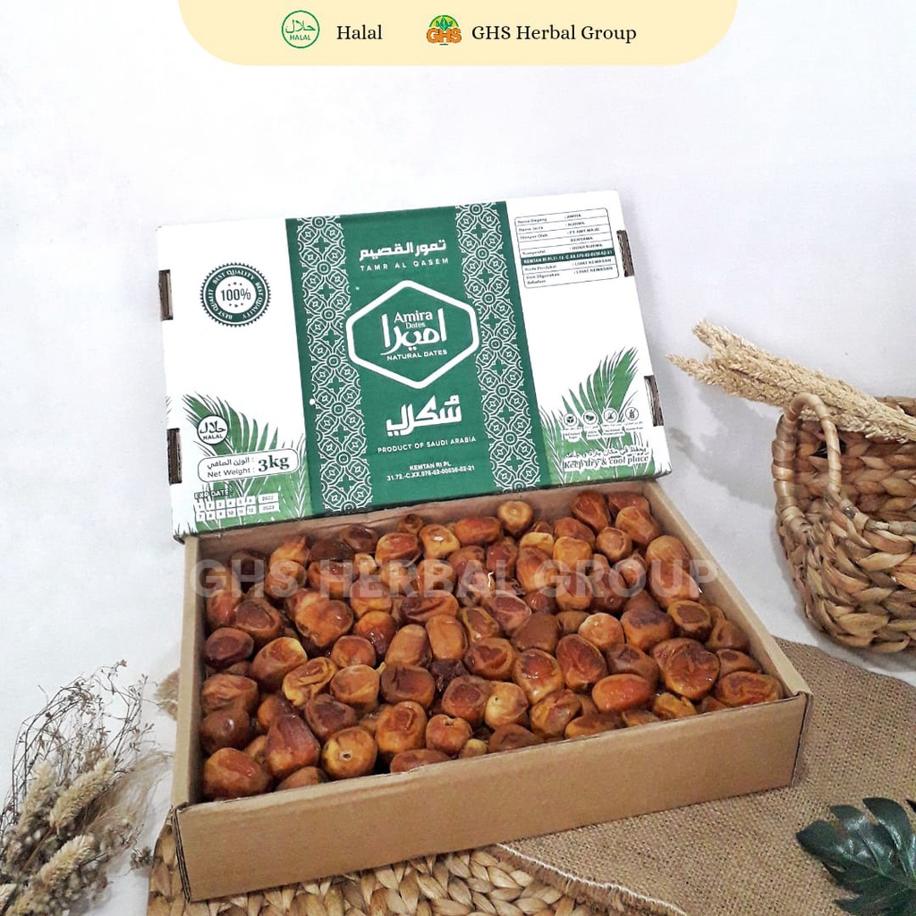 

Kurma Sukari - Kurma Raja - Kurma - Buah Kurma - 1 KG