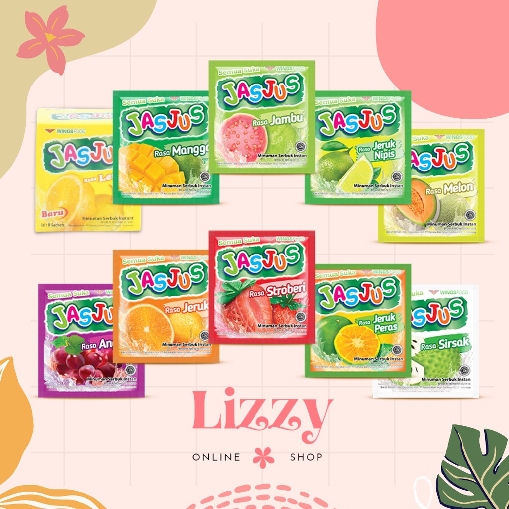 

Jasjus Minuman Serbuk Buah Segar Kemasan 7g x 10pcs