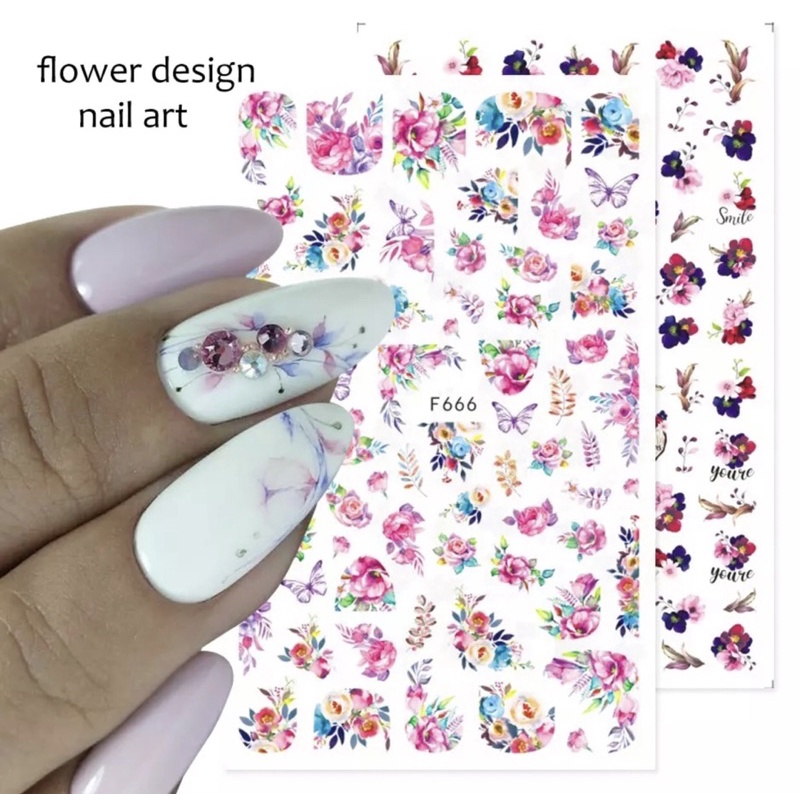 Hiasan Kuku Nail Art Stiker