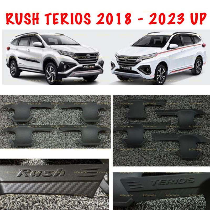 Outer Cover Mangkok All New Rush Terios 2018 2020 2022 2023 Elegant Hitam Chrome