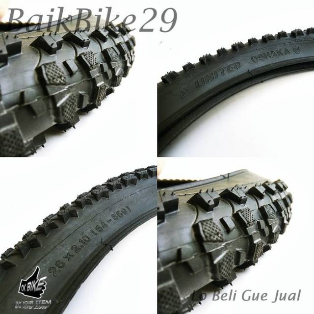 Ban Luar United Oshaka 26x2.10 Off Road Sepeda MTB Dll