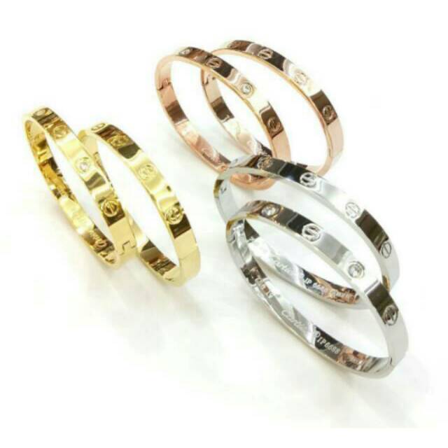 Gelang cartier titanium