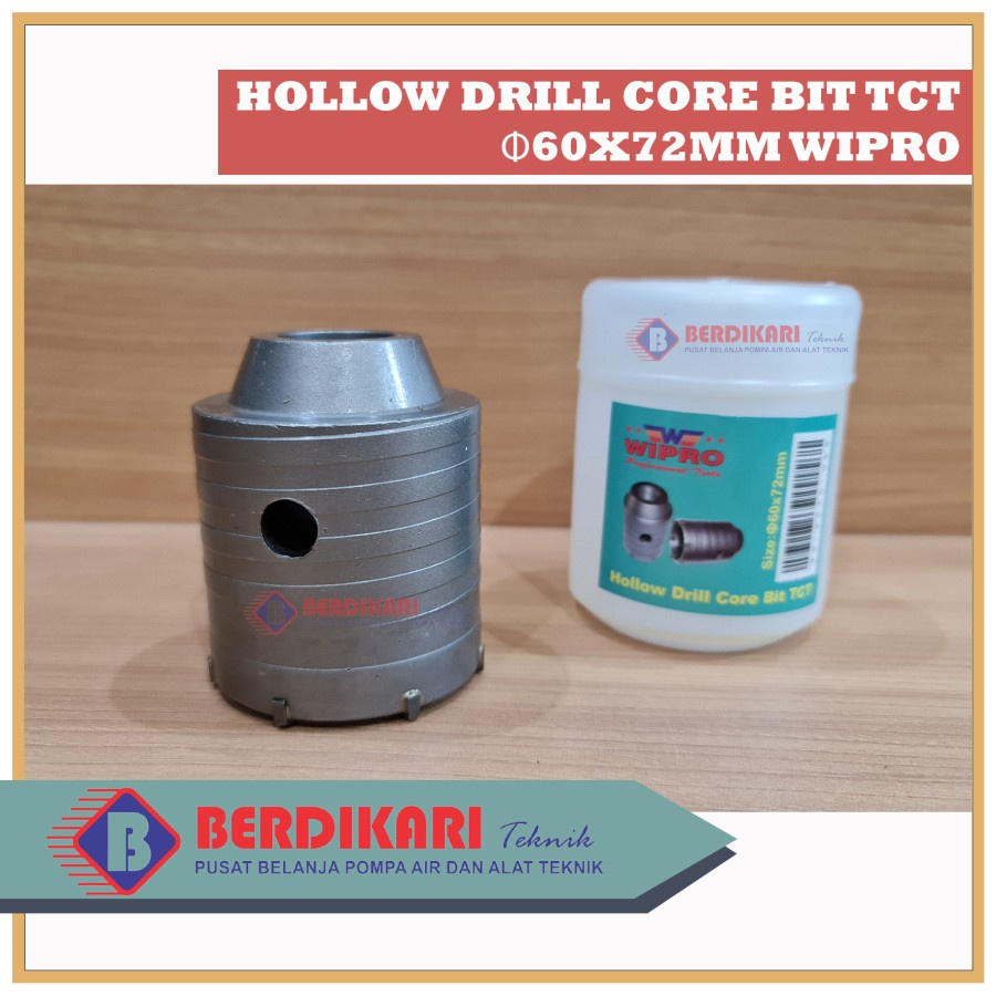 Hole saw Beton 60mm / Hollow Drill Core Bit 60mm - Wipro