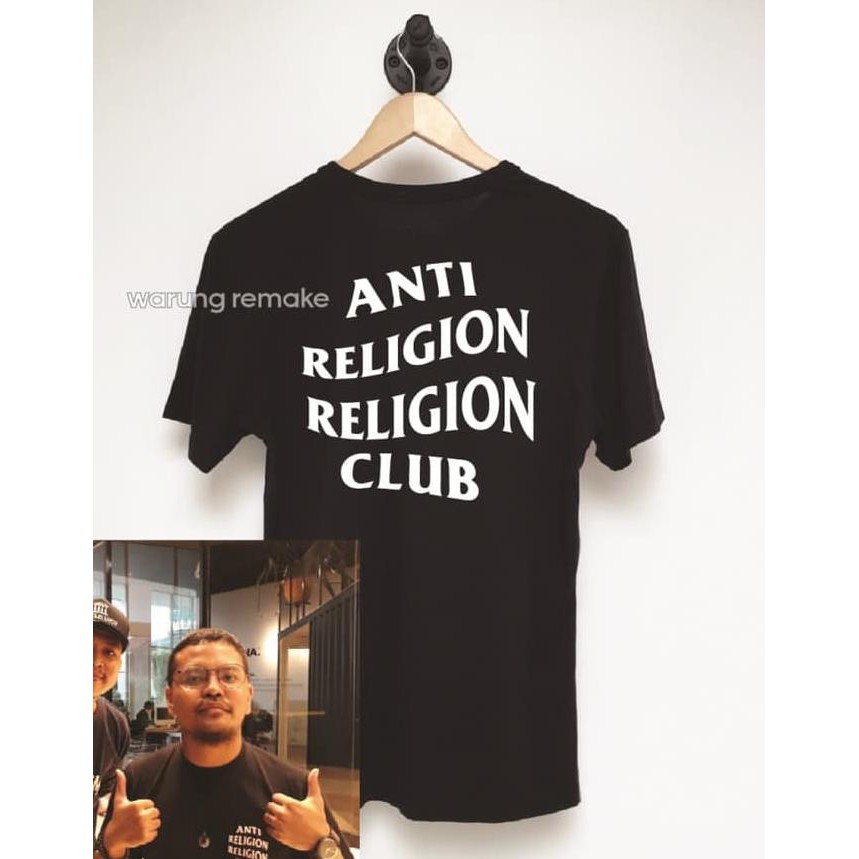 Terbaru Baju Kaos Mli Coki Anti Religion Religion Club