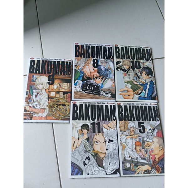 

BOKUMAN VOL 5 8 9 10 11+freebies