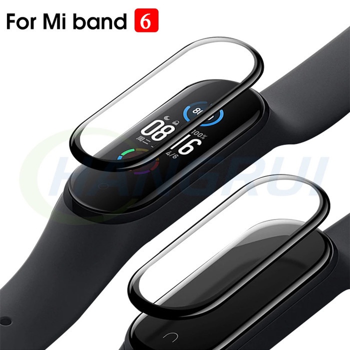 Screen Guard 3D Premium Quality For Xiaomi Mi Band 6 5 Anti Gores Pelindung Layar