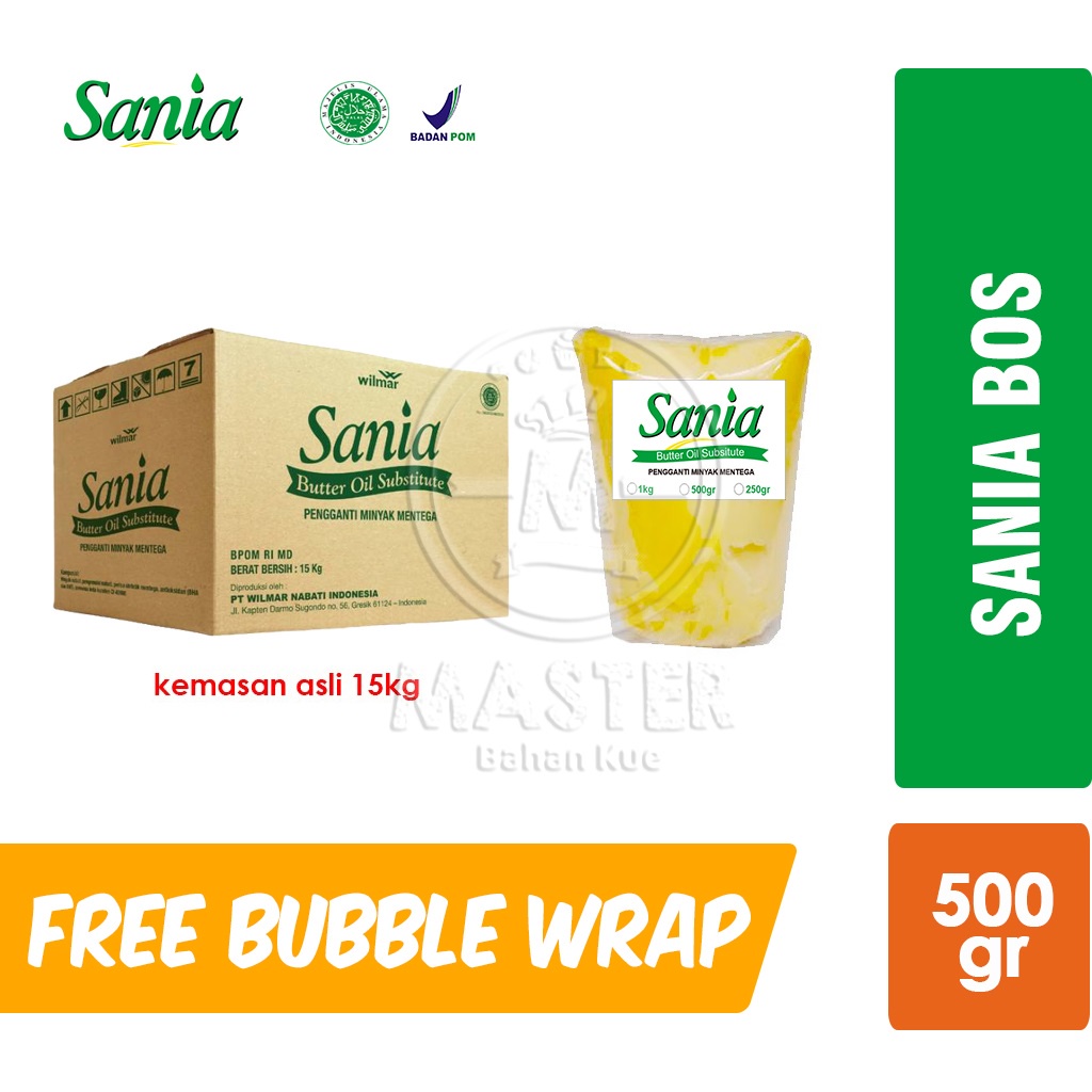 

Sania BOS Butter Oil Substitute / Pengganti Minyak Mentega [500 gr]