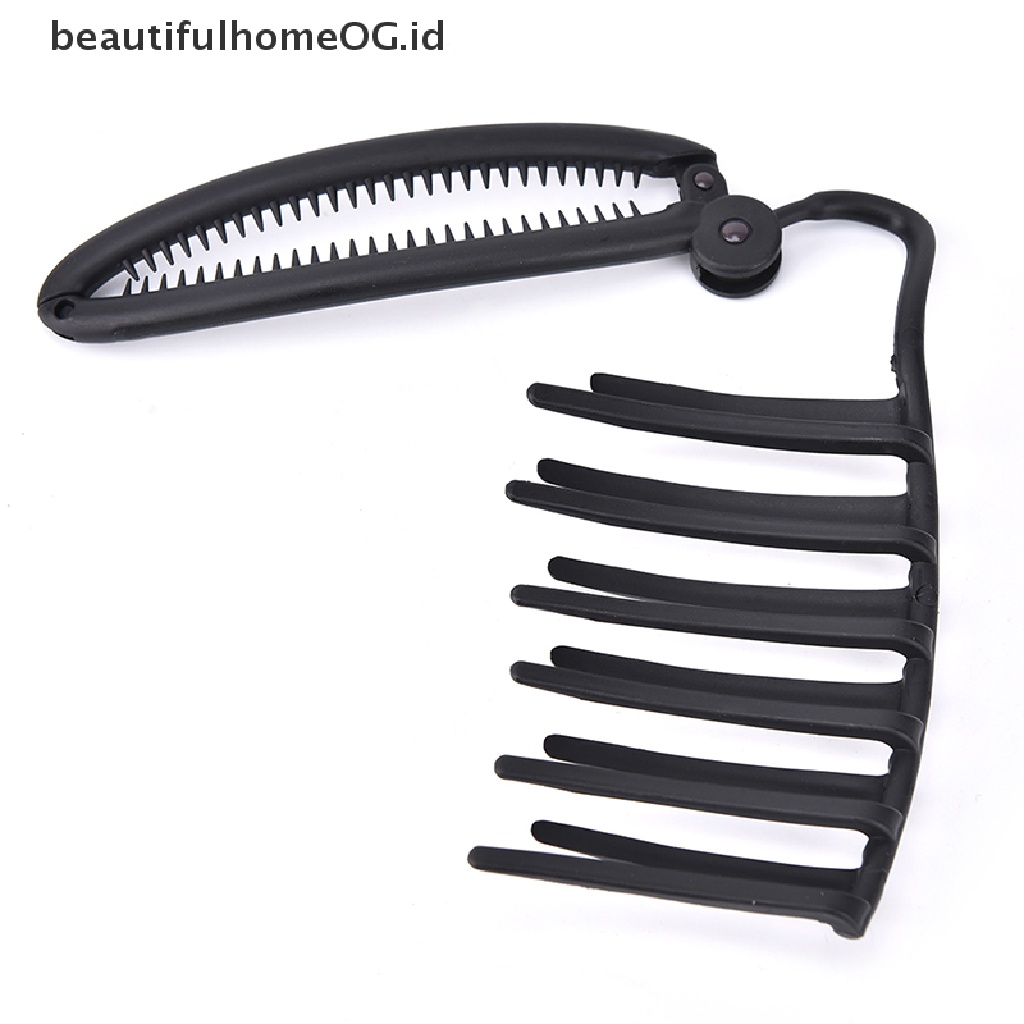 Set Klip Sisir Pembuat bun Rambut twist Gaya Perancis Untuk Wanita