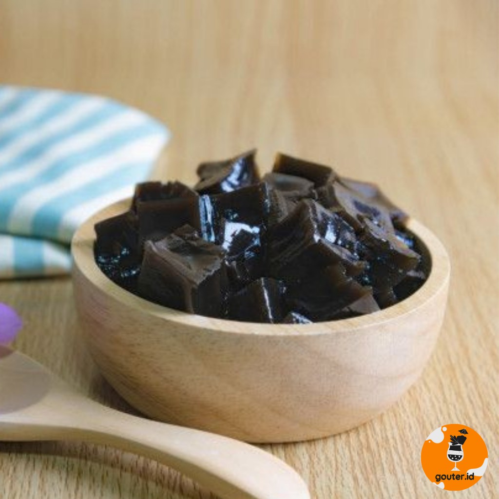 BUBUK CINCAU HITAM 300GR / GRASS JELLY POWDER / CINCAU BUBUK / CINCAU HITAM BUBUK / CINCAU JELLY