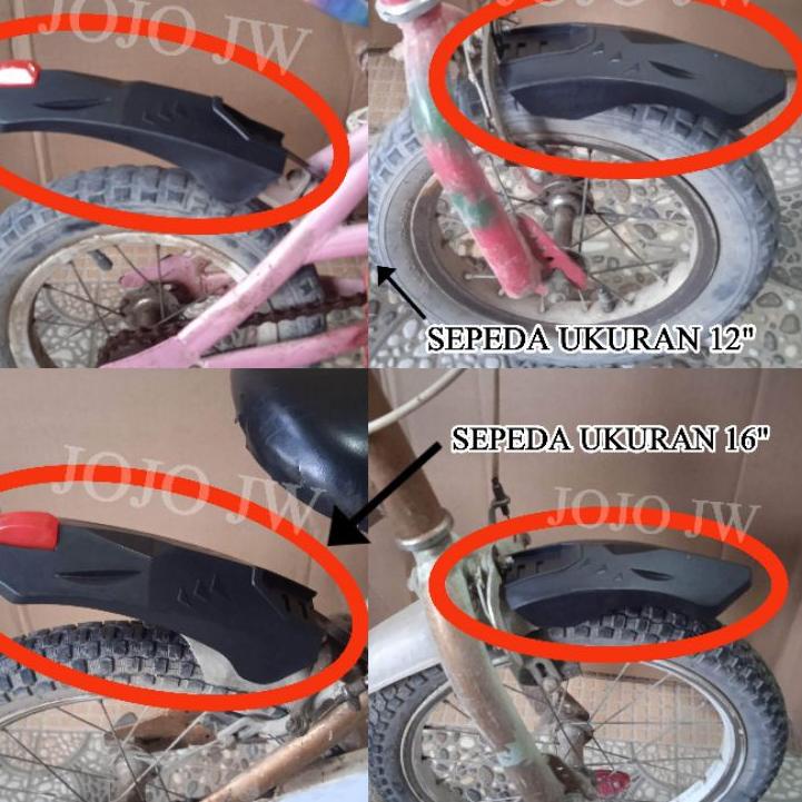 [PRODUK KKYNT] Spakbor Fender sepeda anak 12 16 EMD