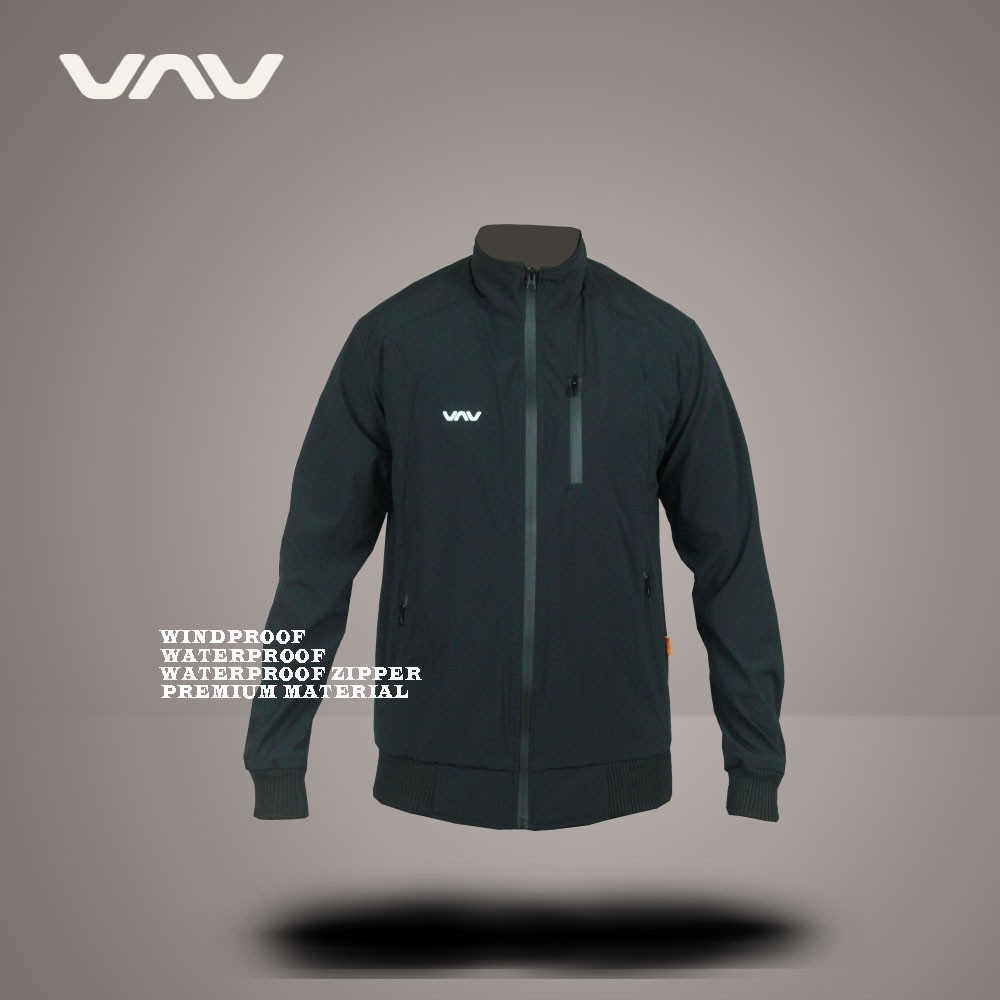 Jaket Motor Pria Anti Air dan Angin Model VNW3