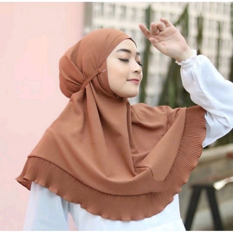 Bergo Maryam Plisket / Bergo Renda Plisket