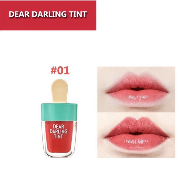 LIPTINT Dear Darling Tint Lipgloss Ice Cream CAIR ANTI AIR (1 PCS)