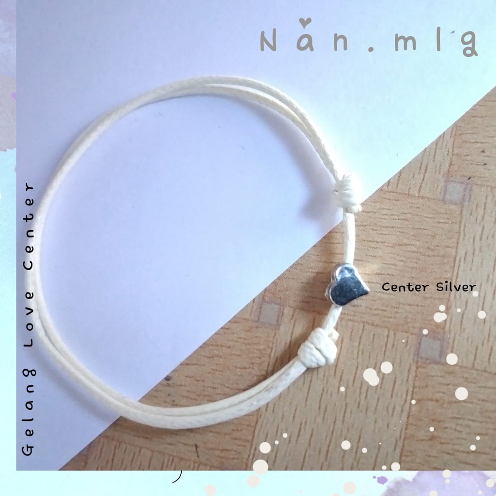 Gelang Love Center Minimalis