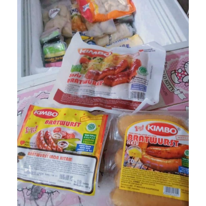 

Promo murah!! Sosis kimbo bratwurst isi 10pc (HANYA VIA GOSEND/GRAB KRN CPT BASI)