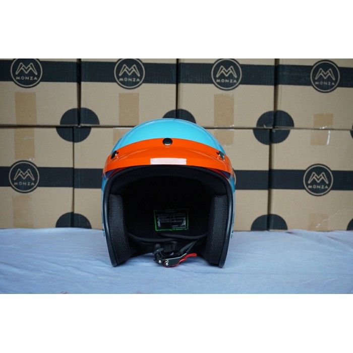 Helm Retro Monza - Gulf