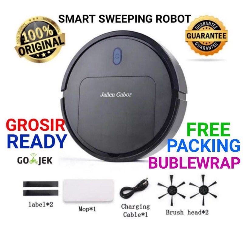 Jual IS25 Jallen Gabor Vacuum Robot Pembersih Debu Lantai Smart Vacuum
