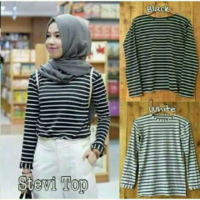 Blouse salur stevi top XXL/ stevy top / stevya top / stevia top ukuran L &amp; XL