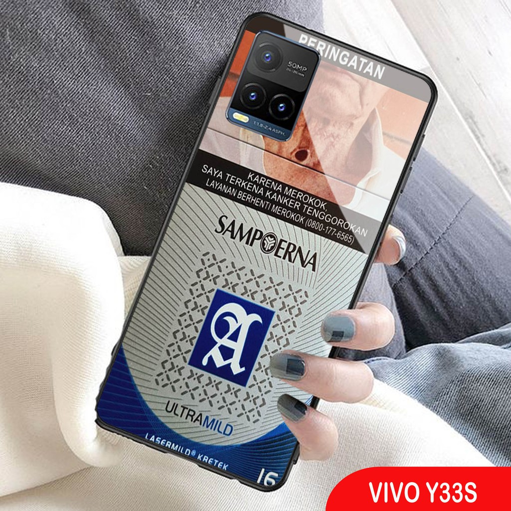 [H12] SoftCase Kaca VIVO Y33S, SOFTCASE GLESS VIVO Y33S,CASE HP VIVO Y33S,CASE KEREN VIVO Y33S