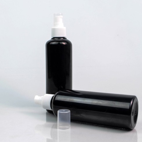 BABEE - BOTOL PLASTIK 250ML PUMP TREATMENT HITAM / BOTOL TREATMENT 250 ML HITAM / BOTOL ISI ULANG [HARGA GROSIR]