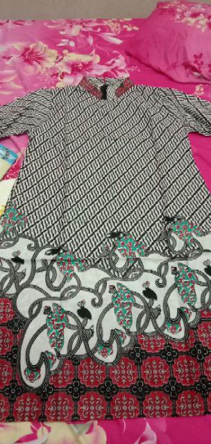 Atasan Batik Dolby Dolbi Dobby Doby Tenun Sutra Tulis Halus Katun Atbm Baron ,sarombit Atasan