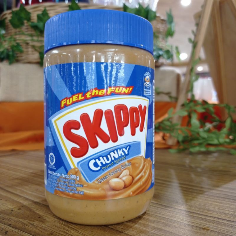 

skippy peanut butter chunky 500gr