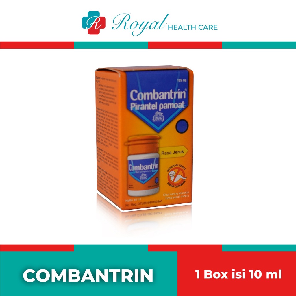 COMBANTRIN JERUK SIRUP 10 Ml Obat Cacing