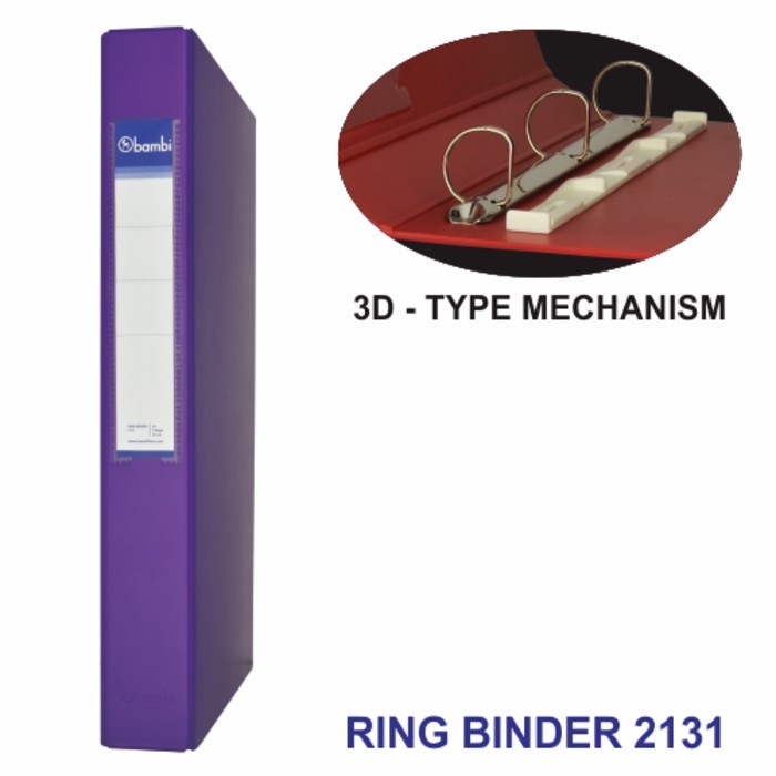 

Ring binder A4 3D 25 mm Bambi