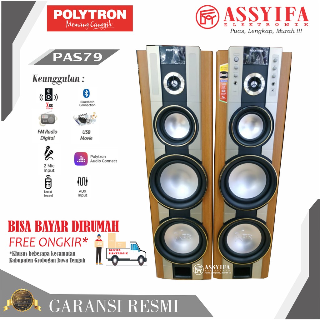 SPEAKER AKTIF POLYTRON PAS 79 XBR