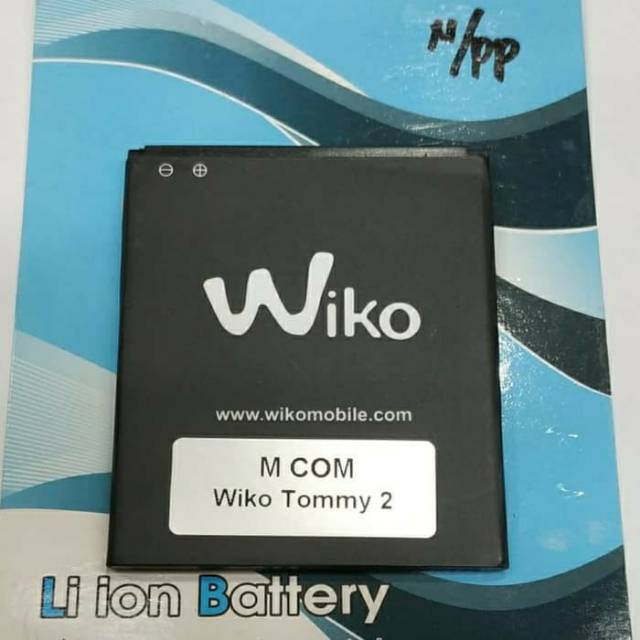 WIKO TOMMY 2 / WIKO 4901/ WIKO RAINBOW / WIKO BLOOM baterai battery battle batre batt mantul