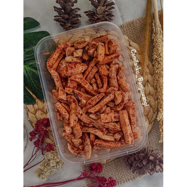 

(KEMASAN BOX 500ML) aneka CAMILAN PEDAS CIKRUH VIRAL (MIE LIDI, NYAMNYAM, SIOMAY MINI PEDAS, KERIPCA/KRIPCA, BASRENG, MAKARONI BANTET, RIBUT, PANGPANG, SEBLAK BULAT, USUS CRISPY, KULIT AYAM CIKRUH PEDAS DAUN JERUK )