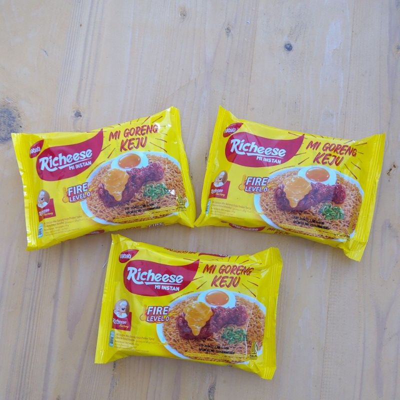 

Nabati Richeese mi instan MI GORENG KEJU level 0
