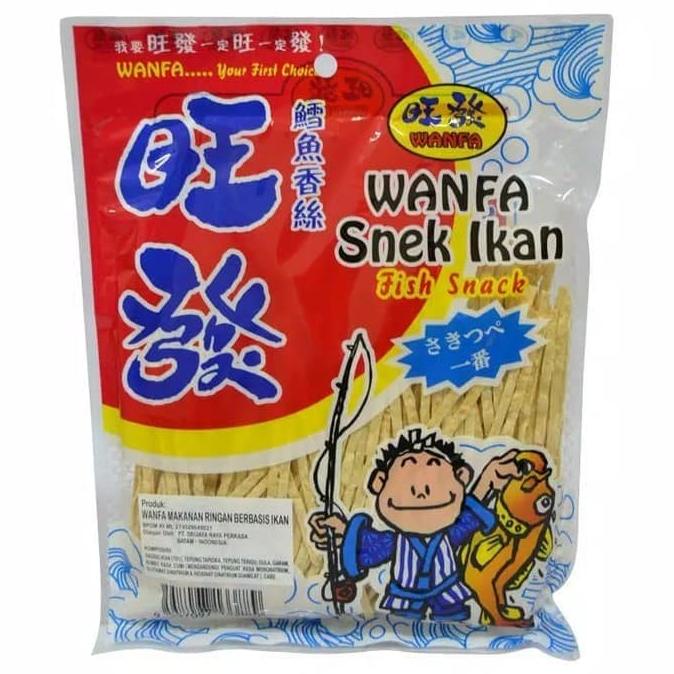 

PROMO Fish Snack Wanfa Malaysia 120g /Snek Ikan Impor Mirip Dahfa Daffa Dafa MURAH