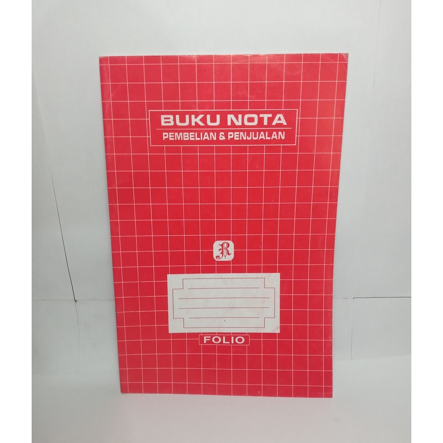 

[Cuci Gudang] Buku Nota Pembelian dan Penjualan R Ukuran Folio
