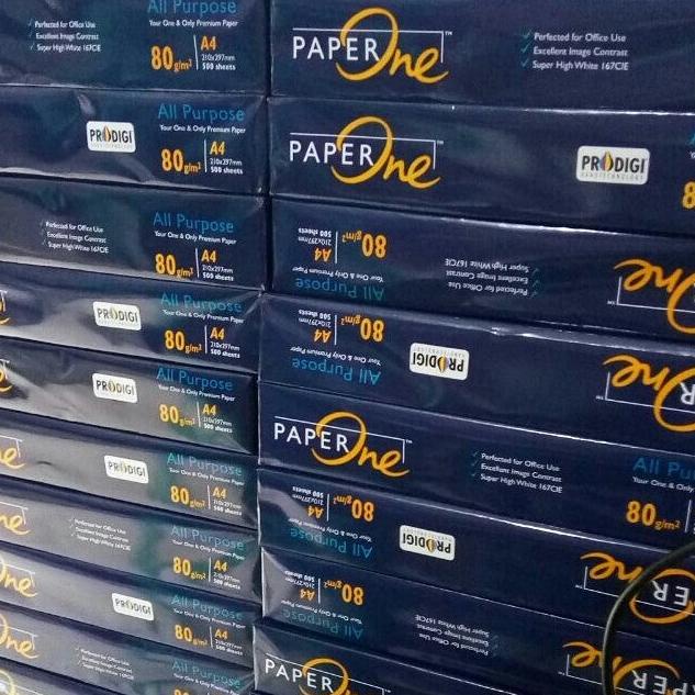 

hvs A4 80 gr paperone /dus KERTAS HVS
