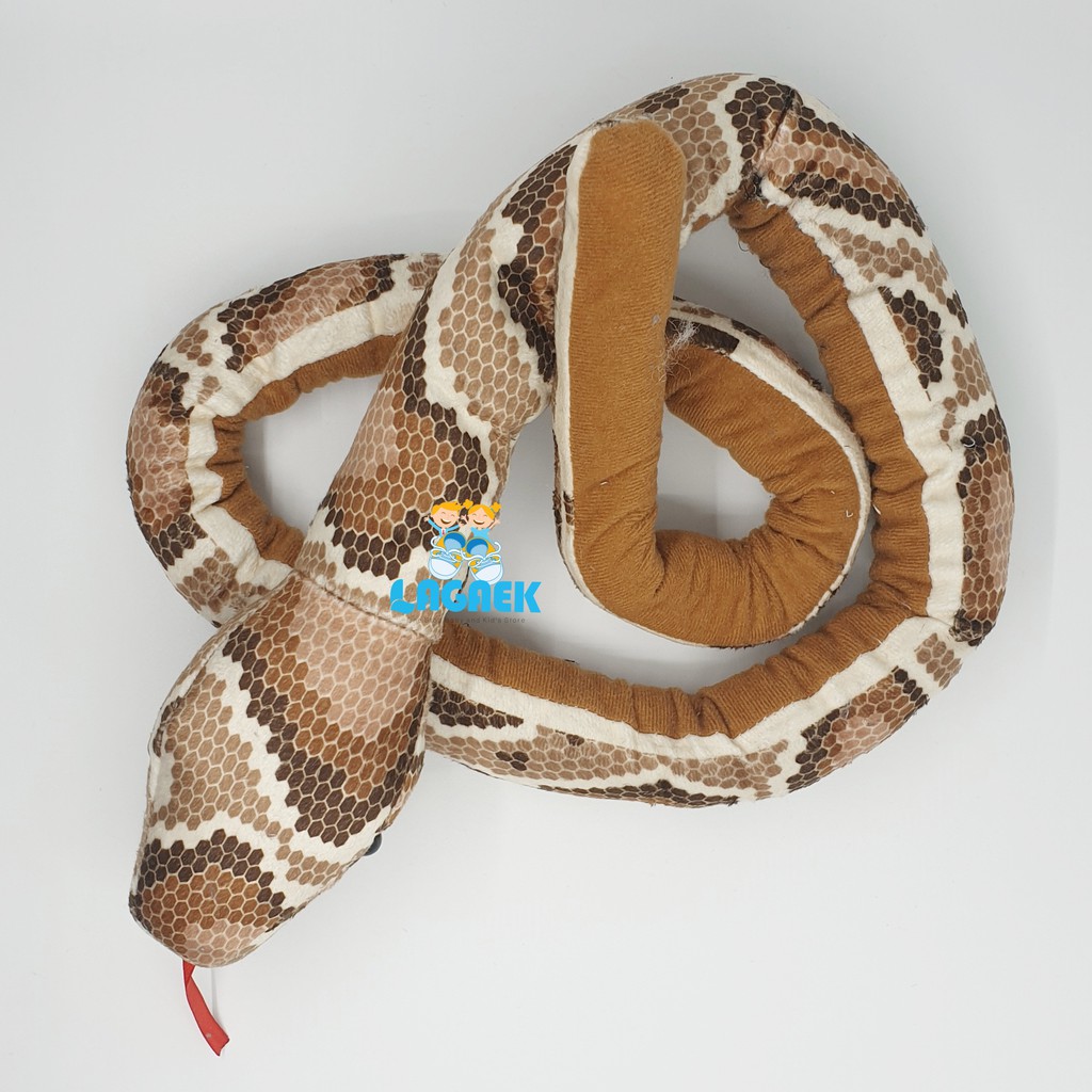 Mainan Anak Edukasi -  Boneka ULAR - Boneka Anak - Mainan Anak - Dolls - Toys - Boneka SNAKE 1 Meter